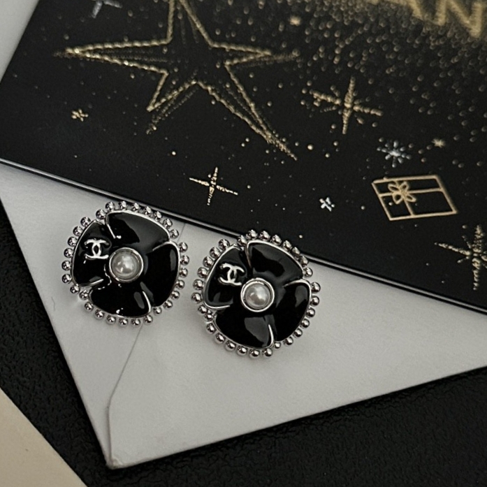 Ch*el earrings